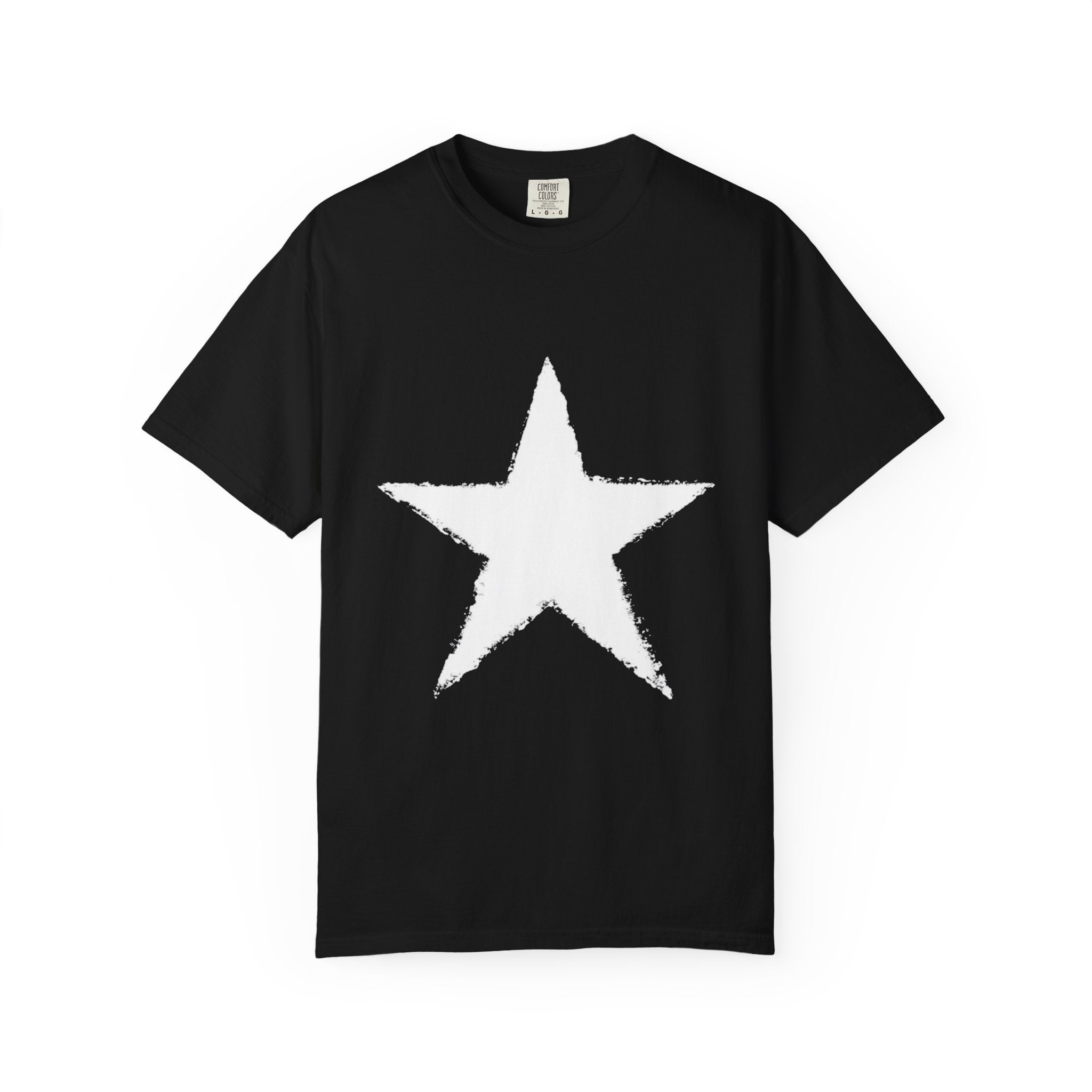 Distressed Star Graphic T-Shirt