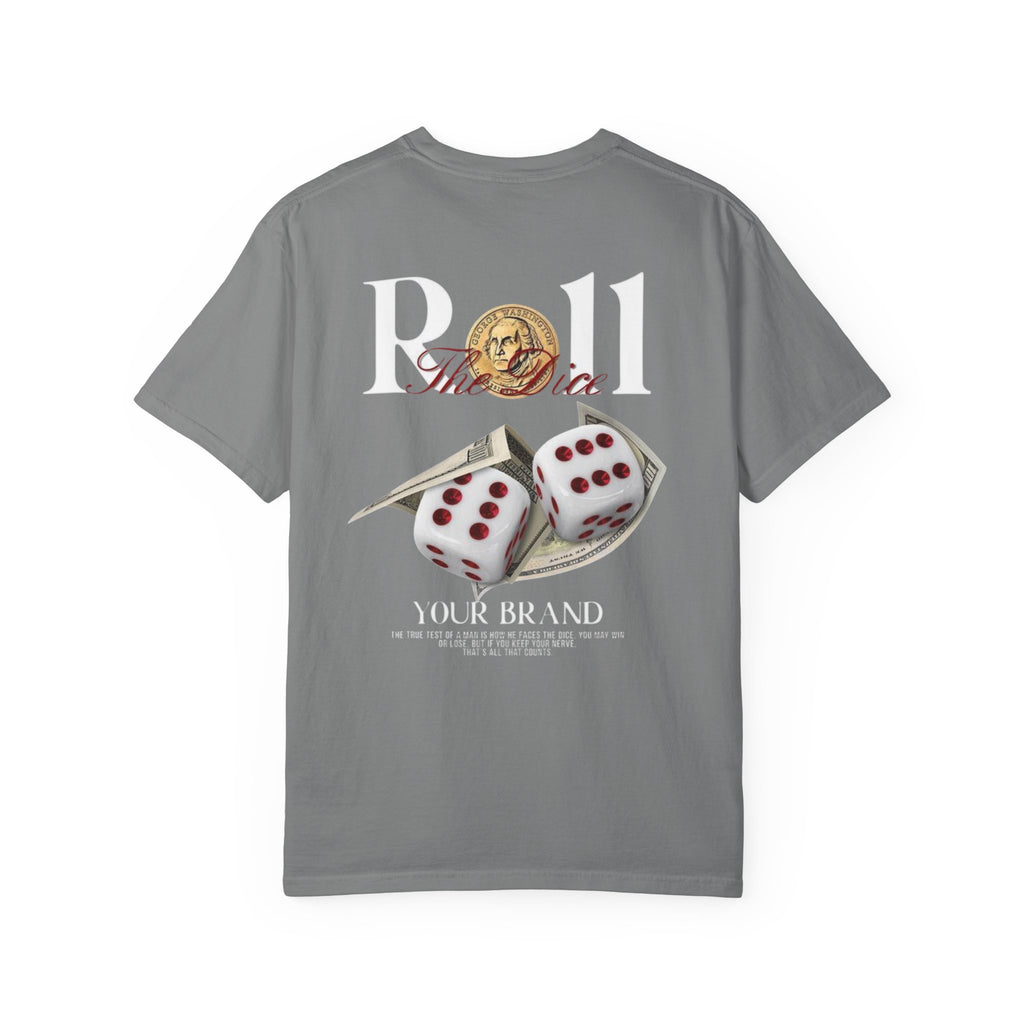 Dice Graphic T-Shirt — Vintage Casino 'Mafia' Back Print