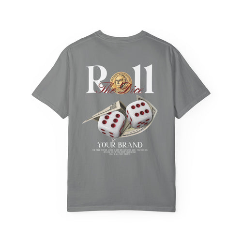 Dice Graphic T-Shirt — Vintage Casino 'Mafia' Back Print