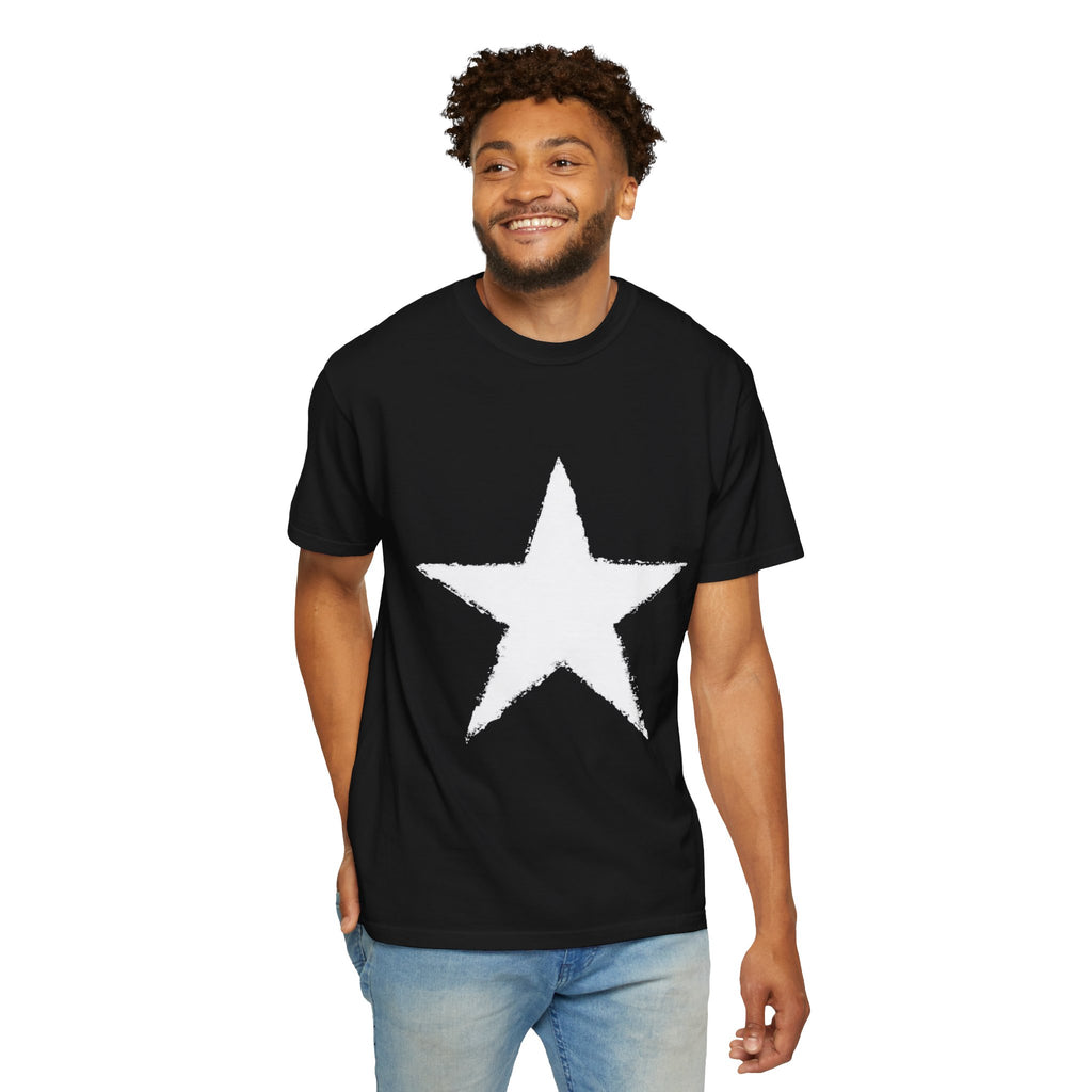 Distressed Star Graphic T-Shirt