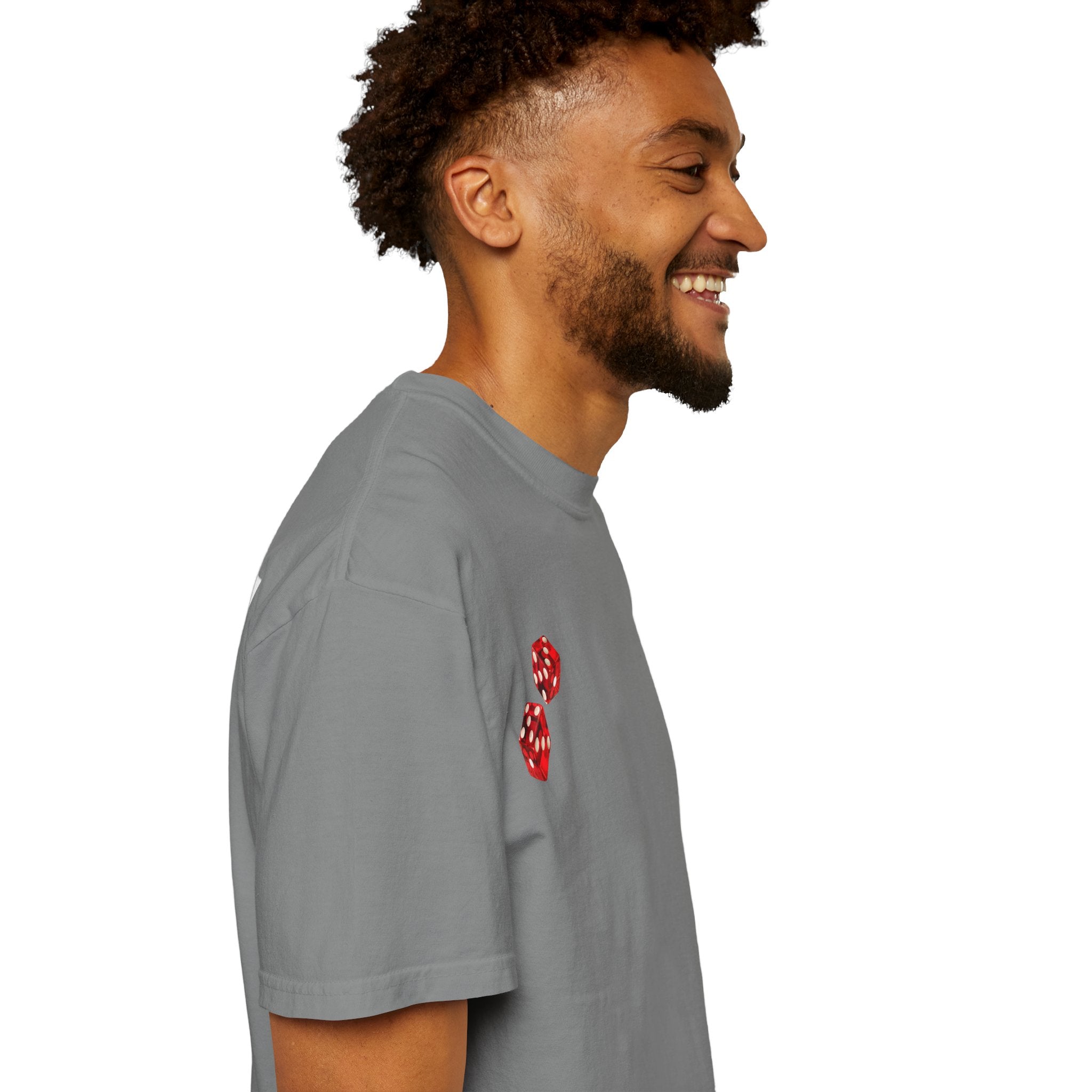 Dice Graphic T-Shirt — Vintage Casino 'Mafia' Back Print