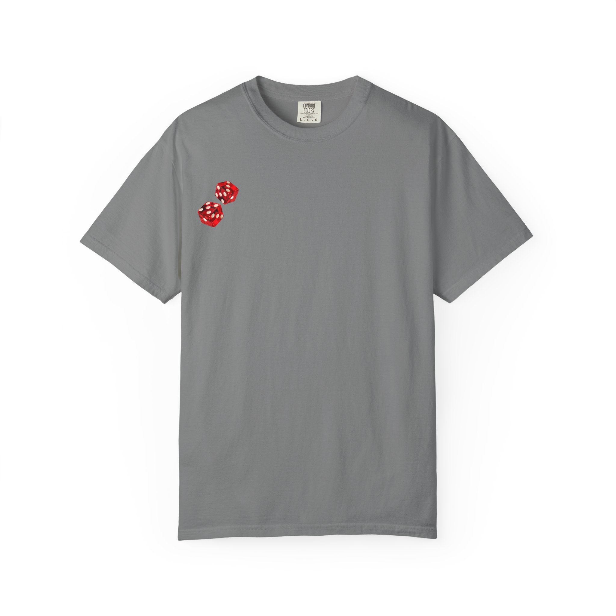 Dice Graphic T-Shirt — Vintage Casino 'Mafia' Back Print